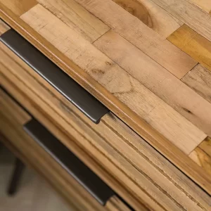 Teak Nachtkommode Mit Bodenfreiheit – Fire 14